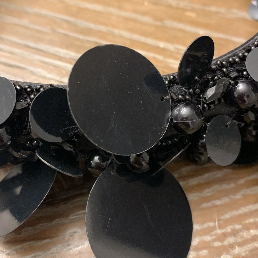 Anthropologie Llani BLAVK headband new with tags - Picture 4 of 5